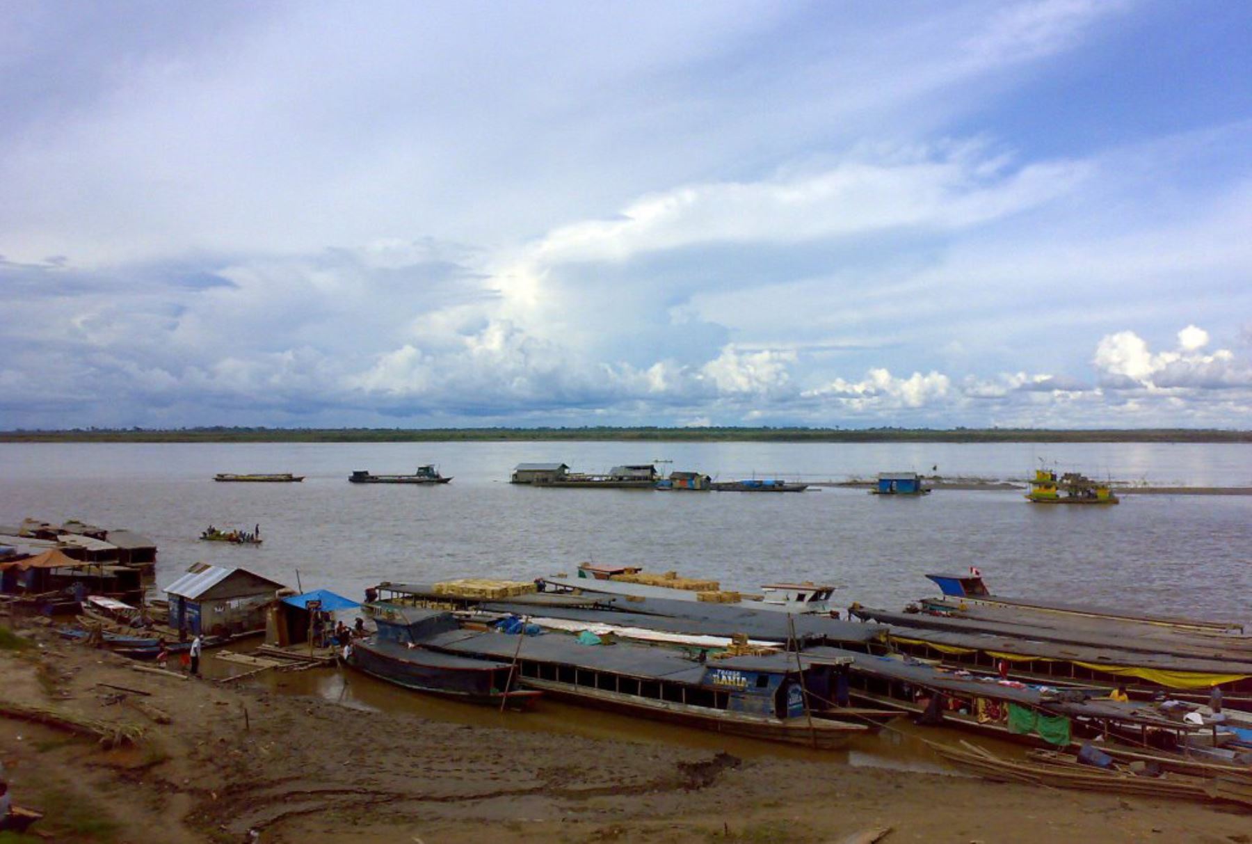 Comportamiento del río Ucayali es ascendente.ANDINA/Difusión