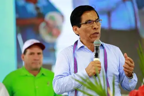 MInistro de Agricultura y Riego, José Manuel Hernández. ANDINA/Luis Iparraguirre