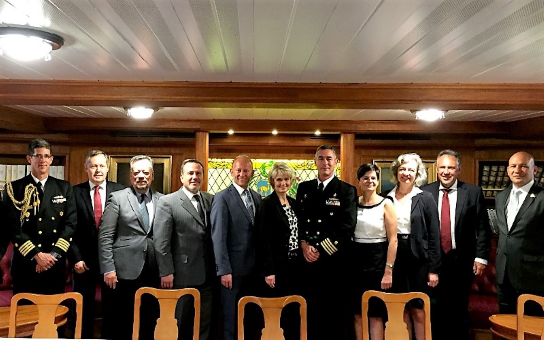 Peru Navy ship BAP Union visits Germany