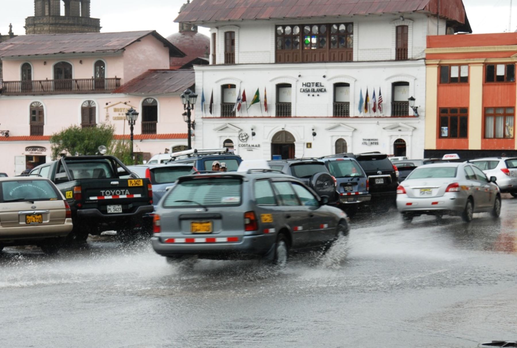 Cajamarca soportará lluvias moderadas durante este fin de semana, anunció el Senamhi. ANDINA/Archivo