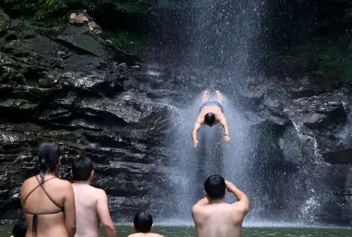 La catarata Ahuashiyacu es uno de los principales atractivos turísticos de la región San Martín. ANDINA/Vidal Tarqui