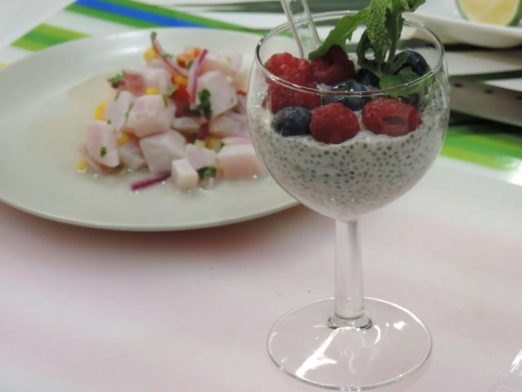 En China ya existen productos peruanos para elaborar platos, como la chía y los arándanos. Foto: OCEX Beijing.