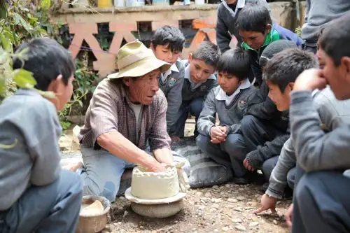 Intervención Saberes Productivos, del programa Pensión 65 del Ministerio de Desarrollo e Inclusión Social (Midis). Cortesía