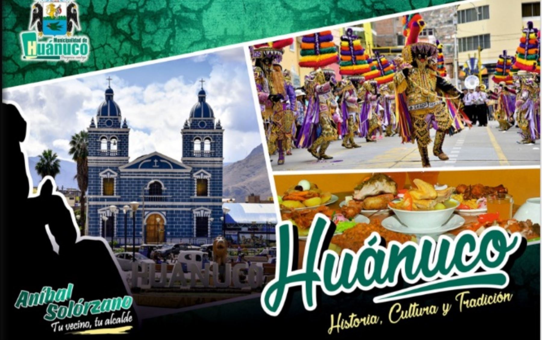 Huánuco celebra a lo grande 478 aniversario aniversario de creación.
