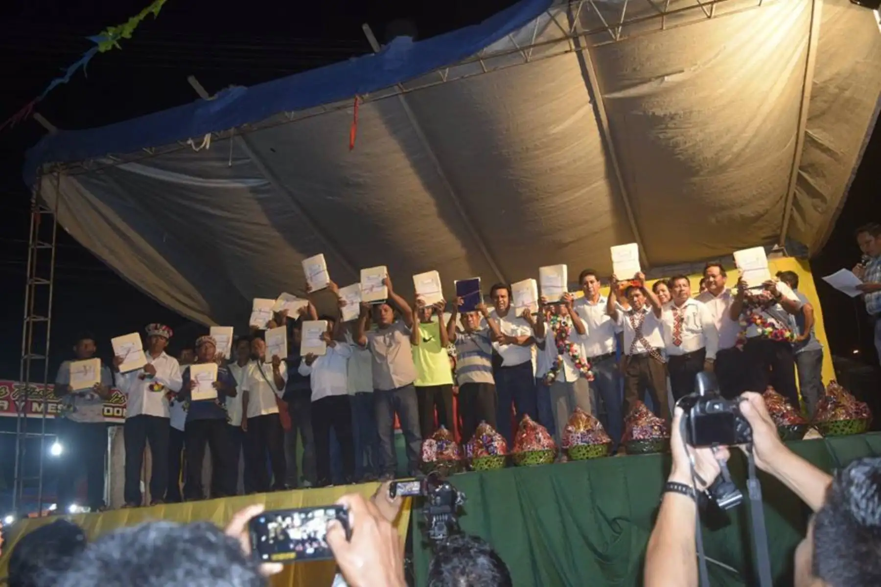 Comunidades indígenas de Loreto reciben títulos de reconocimiento. ANDINA