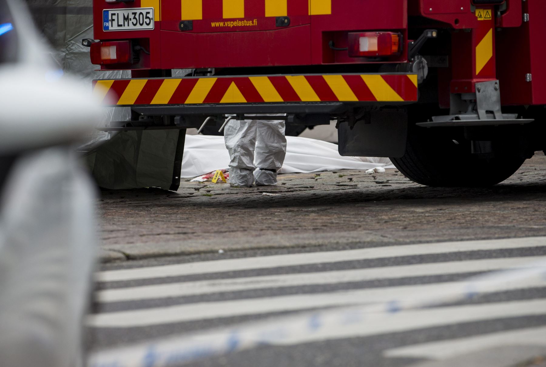 Dos muertos y seis heridos por apuñalamiento en Finlandia. Foto: AFP.
