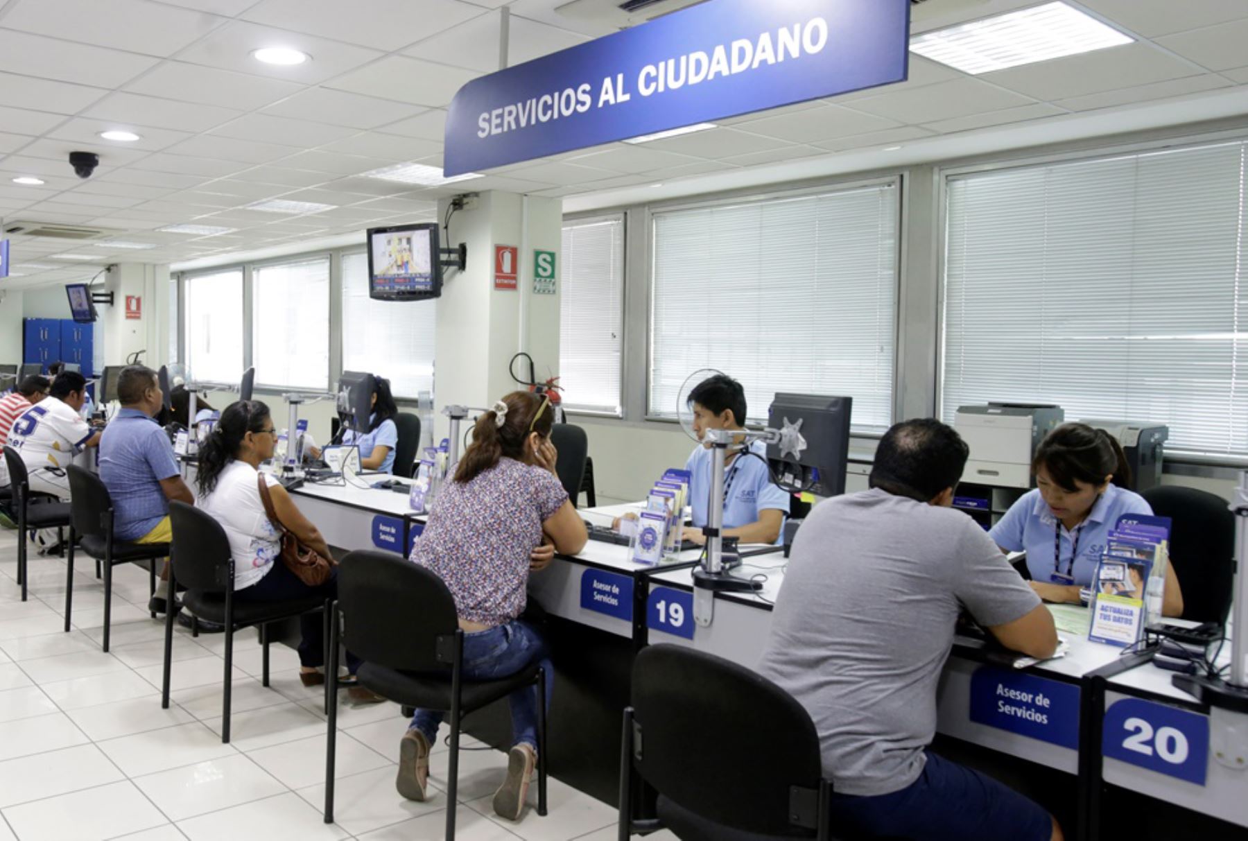 Servicio de Administración Tributaria de Lima (SAT). Foto: ANDINA/Difusión