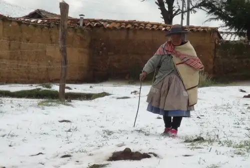Temperaturas nocturnas de 8 grados bajo cero soportarán zonas altas de la sierra centro. ANDINA/Archivo