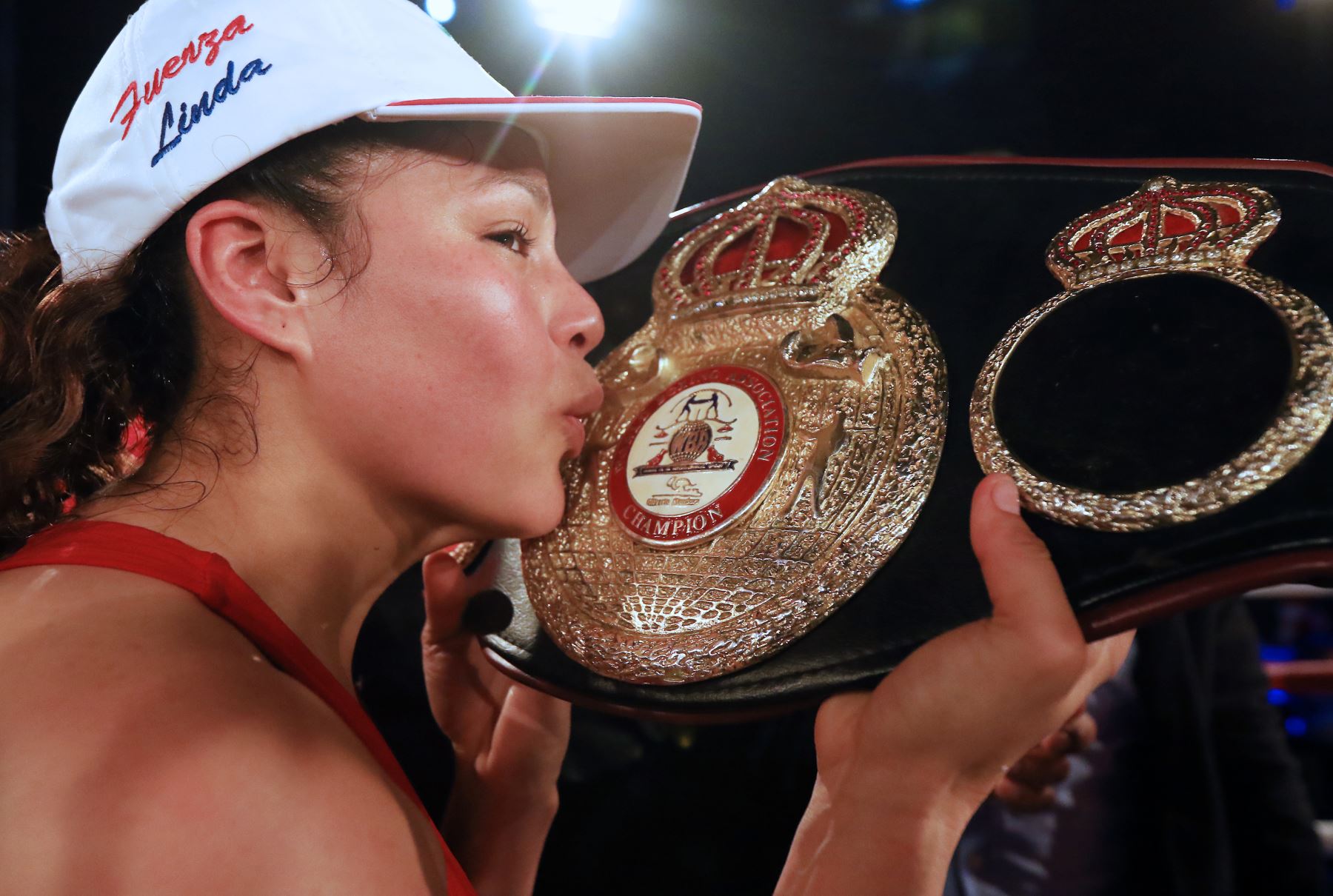 La boxeadora Linda Lecca es la vigente campeona mundial supermosca.