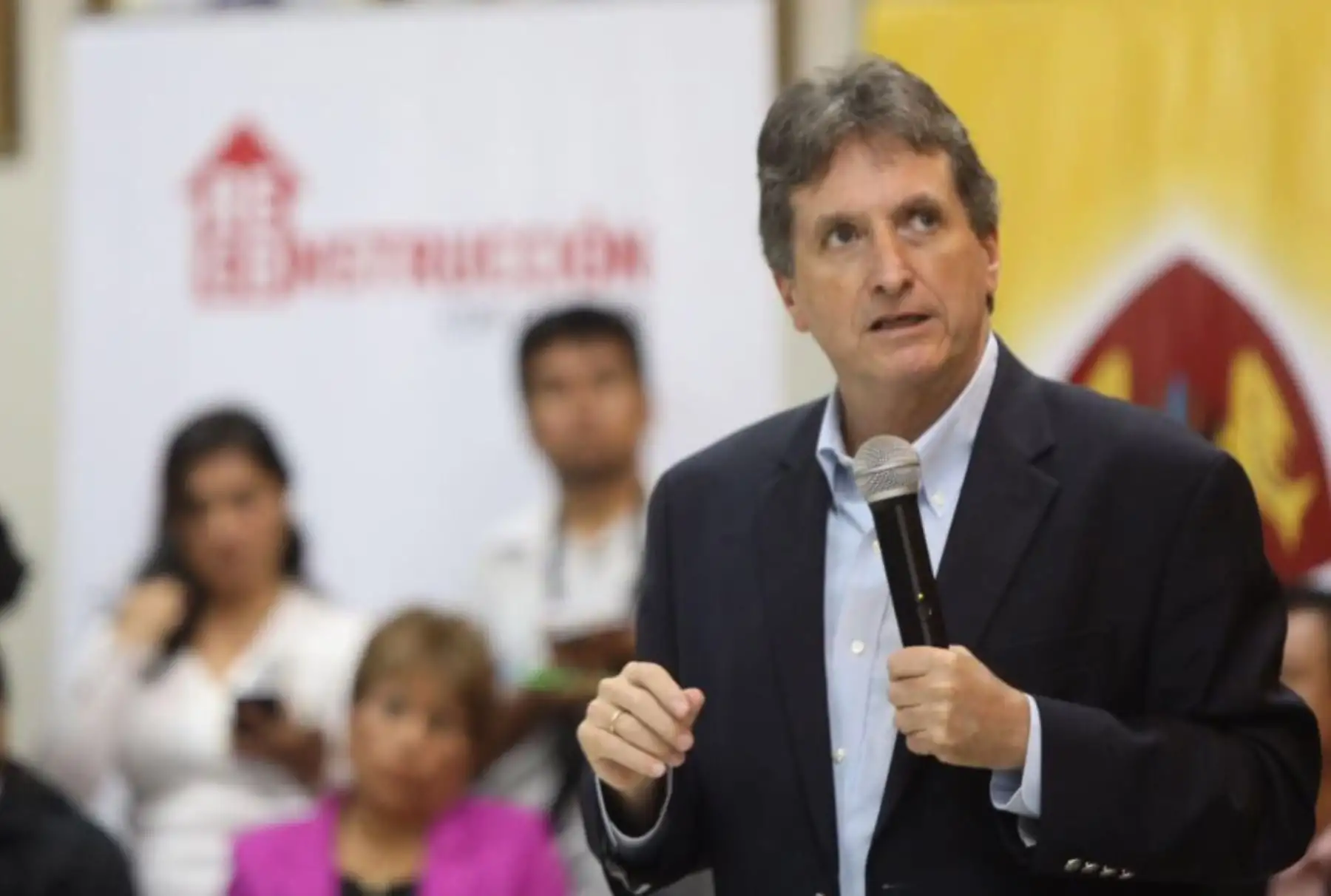 Director ejecutivo de la Autoridad para la Reconstrucción con Cambios, Pablo de la Flor. ANDINA/Jhony Laurente