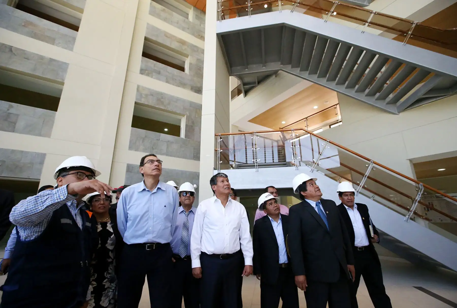 Vicepresidente, Martin Vizcarra visita las instalaciones del nuevo Hospital Regional Mariscal Llerena  de Ayacucho. Foto: ANDINA/Melina Mejía