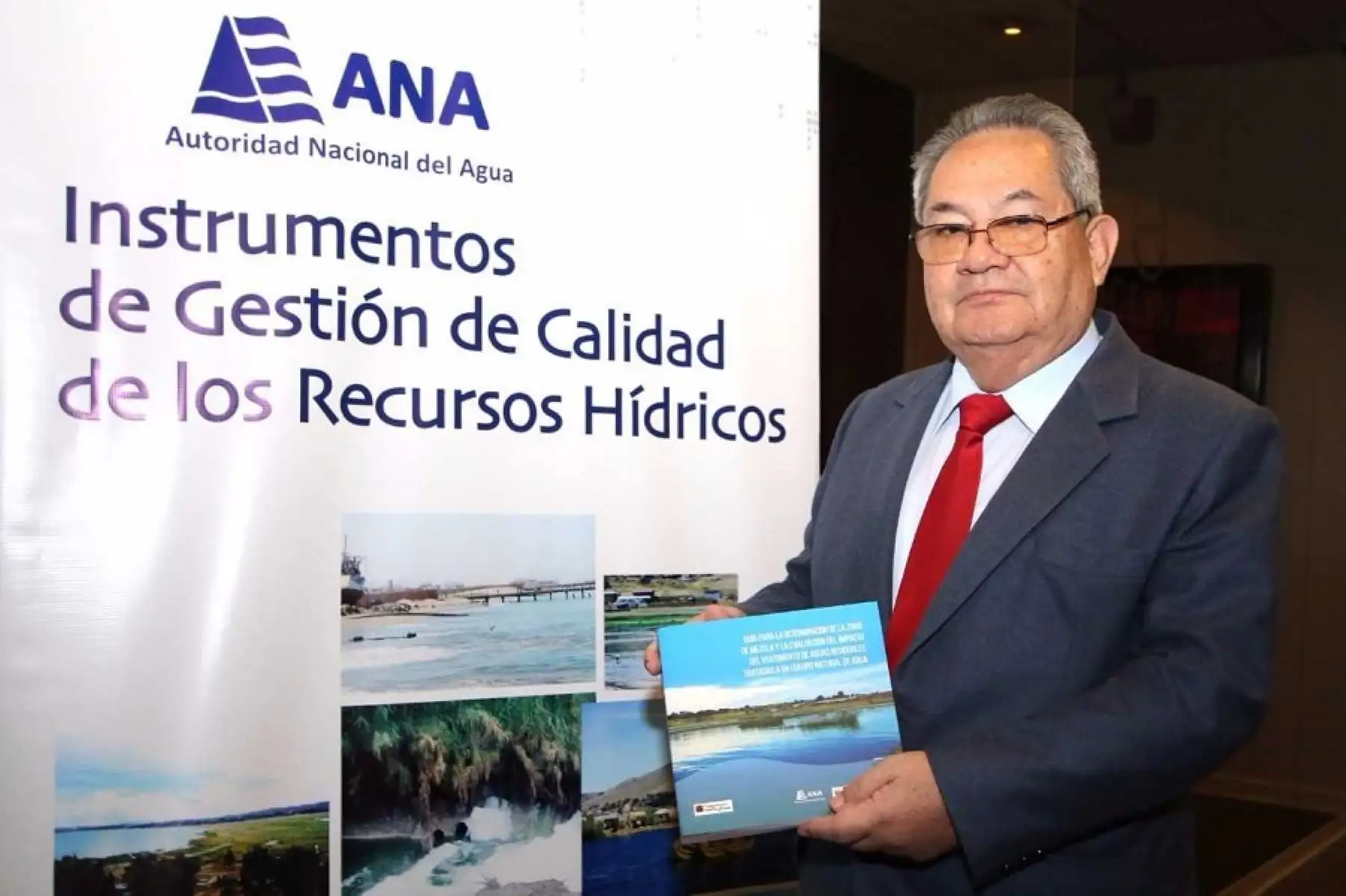 Jefe de la Autoridad Nacional del Agua, Abelardo De la Torre, presenta nuevas herramientas para evaluar recursos hídricos.