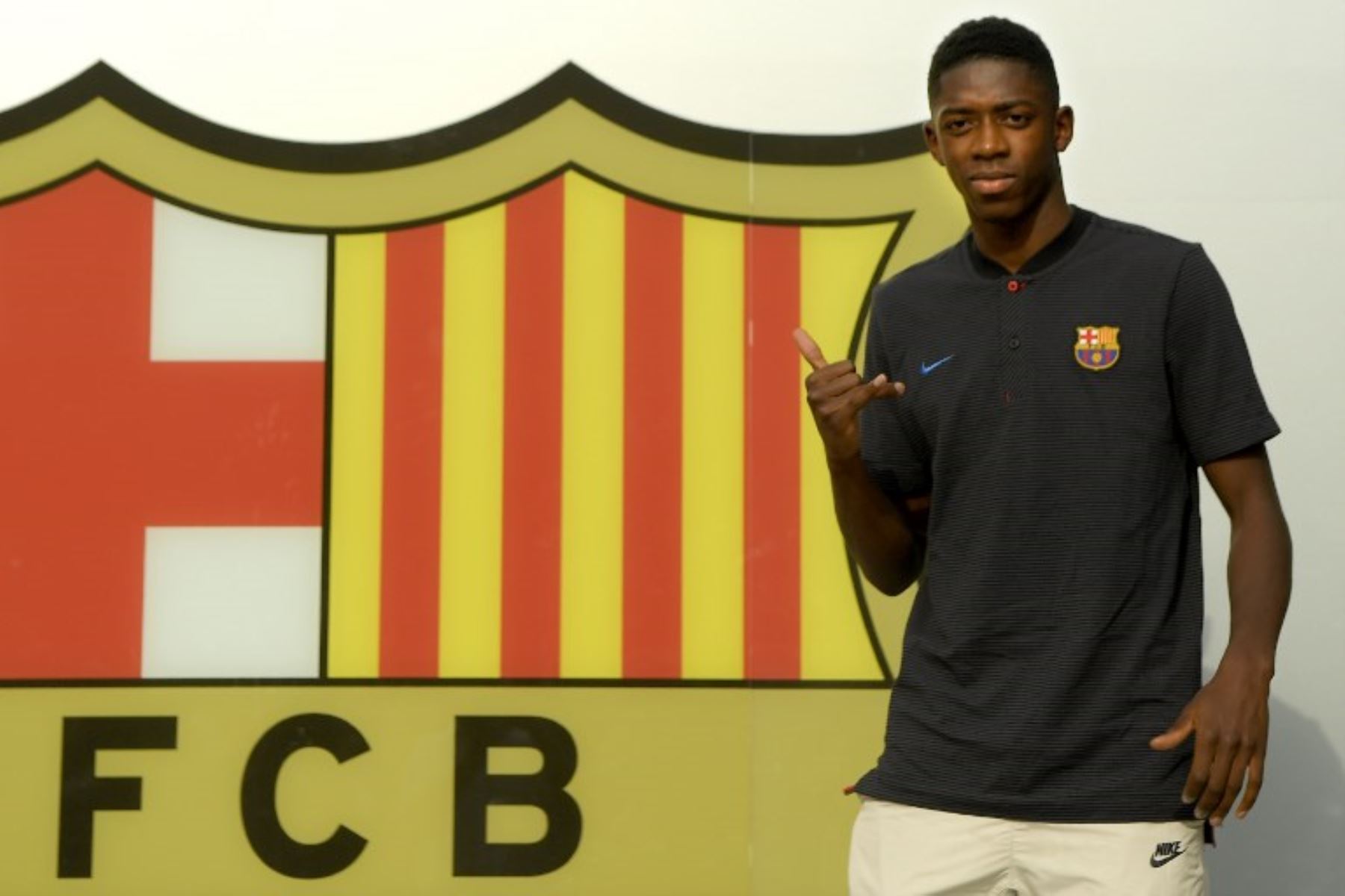 Dembelé ya está en el club Barcelona