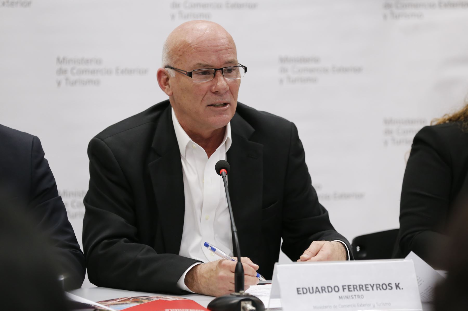 Ministro de Comercio Exterior y Turismo, Eduardo Ferreyros. ANDINA/Difusión