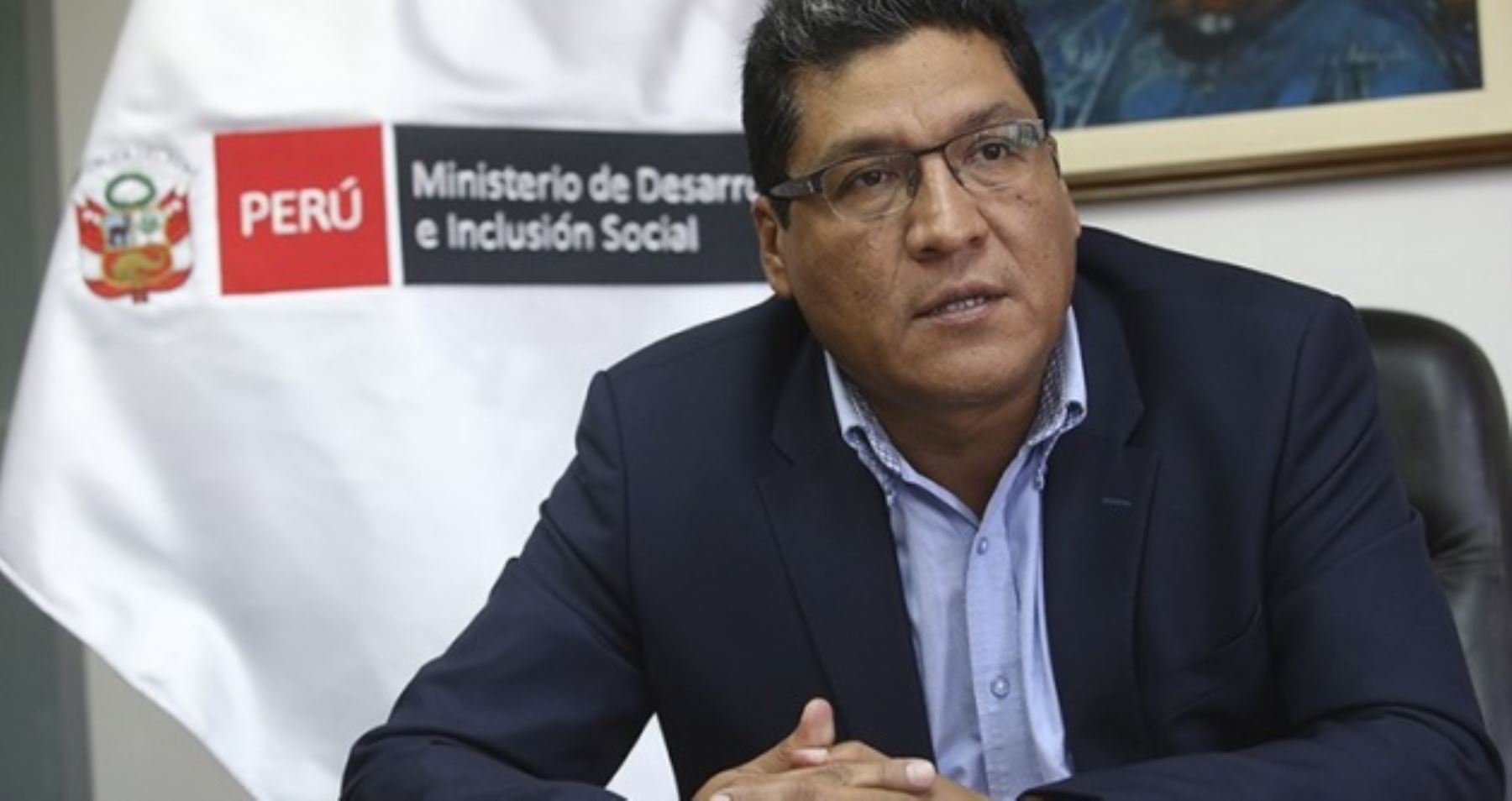Viceministro de Prestaciones Sociales del Midis, Jorge Apoloni Quispe.