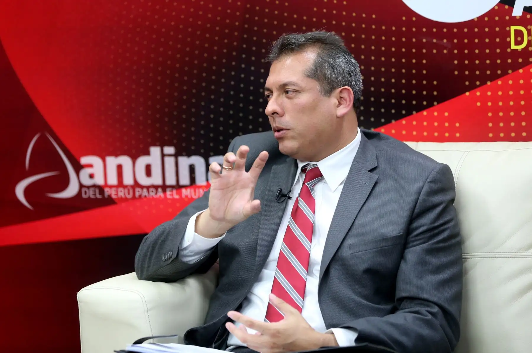 Economista Marcel Ramírez. ANDINA/Jhony Laurente