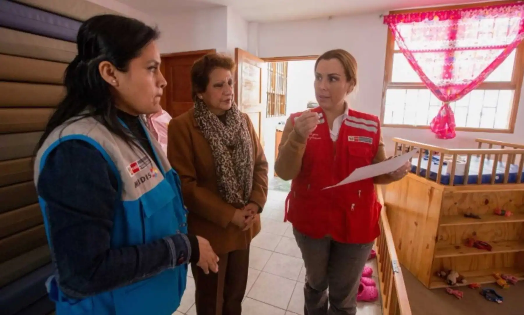 La ministra de Desarrollo e Inclusión Social, Fiorella Molinelli, anunció la implementación de cuatro nuevos locales del Programa Nacional Cuna Más, en el distrito de El Porvenir, en la ciudad de Trujillo, capital de la región La Libertad.