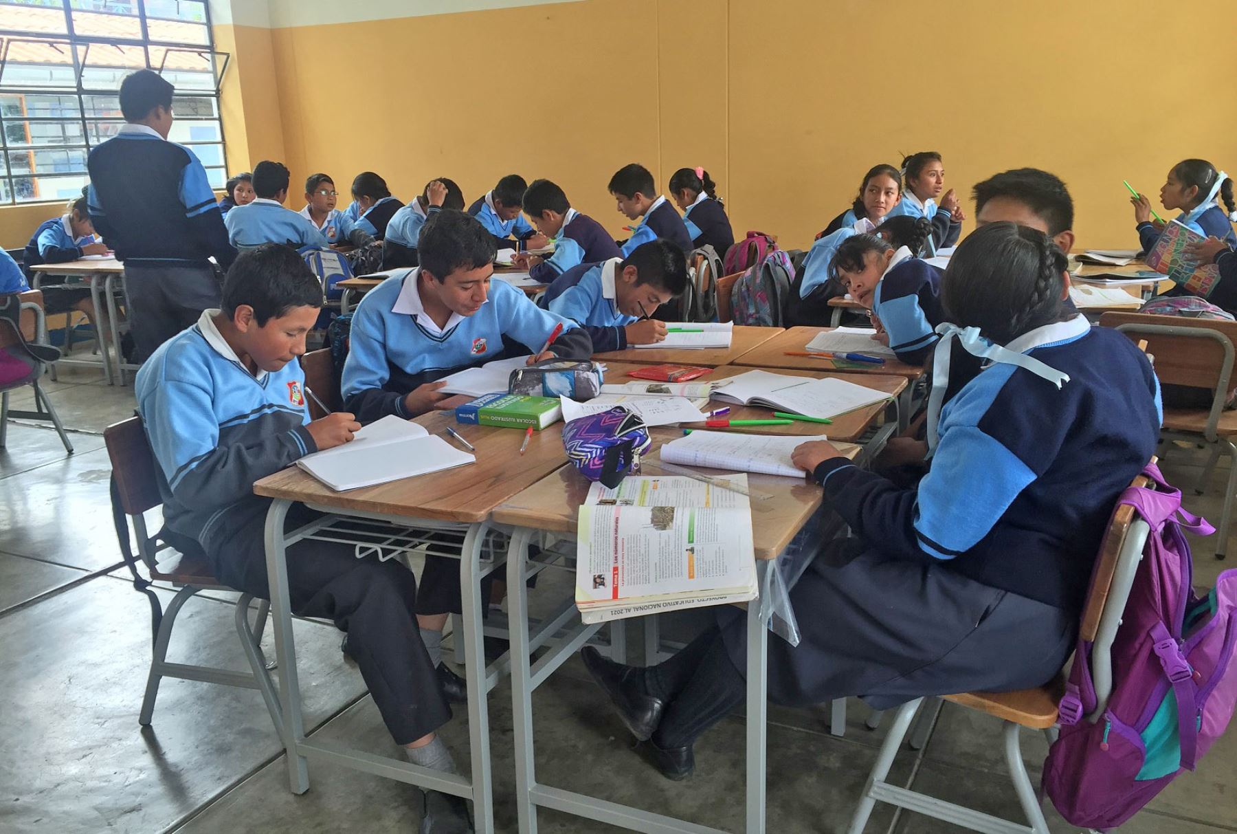 Escolares de colegios afectados por Niño Costero en Lima Metropolitana terminarán clases 2da semana de enero. ANDINA/Difusión