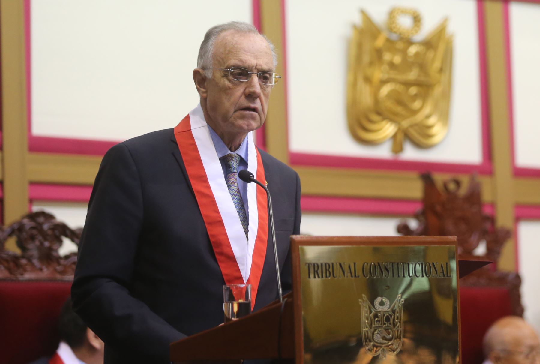 Ferrero juró como nuevo miembro del Tribunal Constitucional. Foto: ANDINA/Jhony Laurente