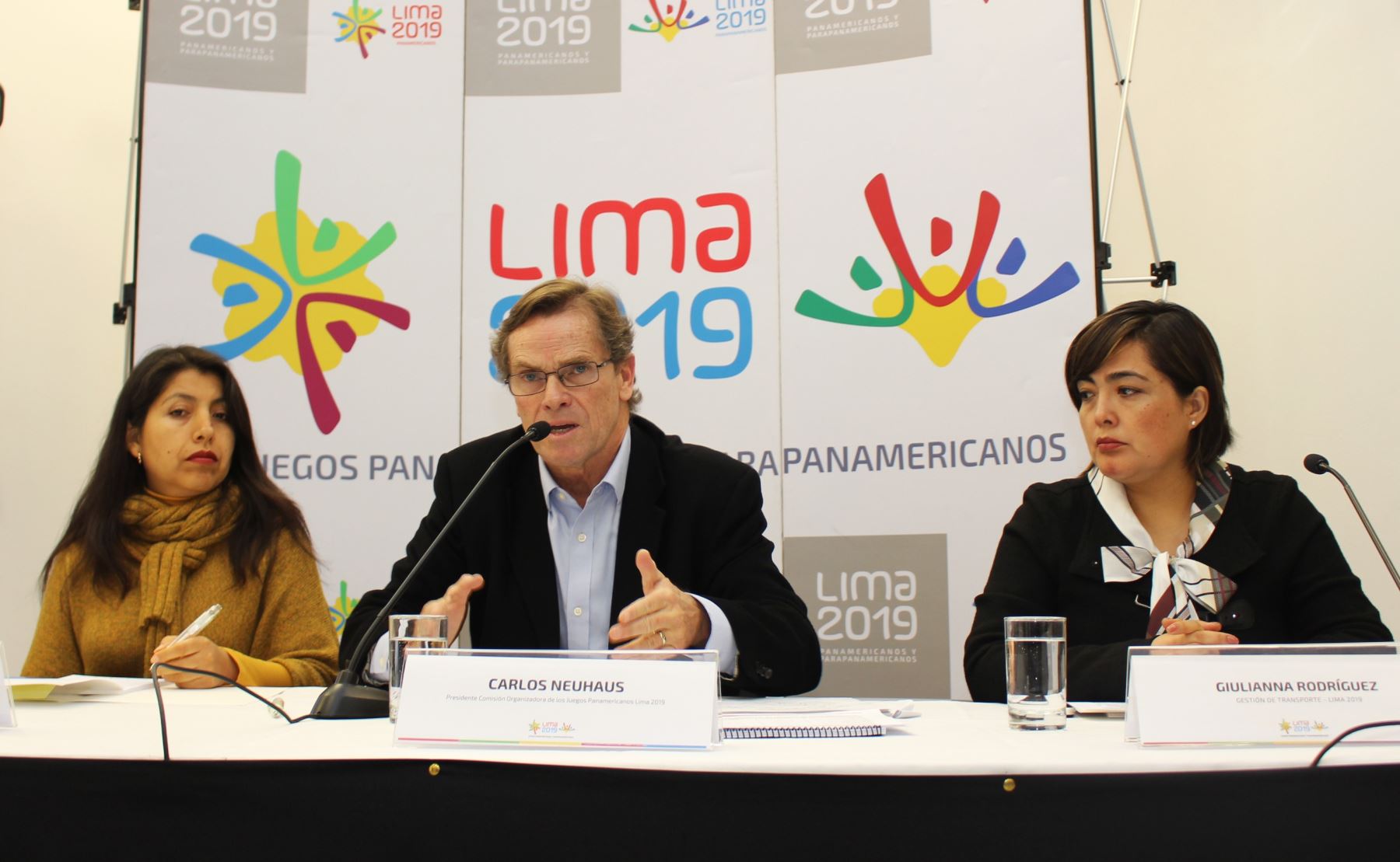 El presidente del Copal, Carlos Neuhaus, asegura que organización de los Juegos de Lima 2019 van por buen camino
