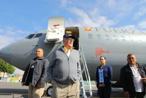 Presidente Pedro Pablo Kuczynski y ministra Galarza se dirigen a Huancaya (Yauyos) para lanzamiento de Fábricas del Agua. Foto: ANDINA/ Difusión
