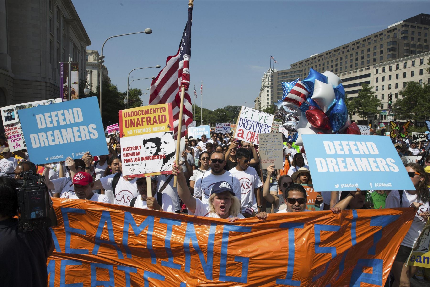 Se desatan protestas contra eliminación del programa DACA en los EE. UU