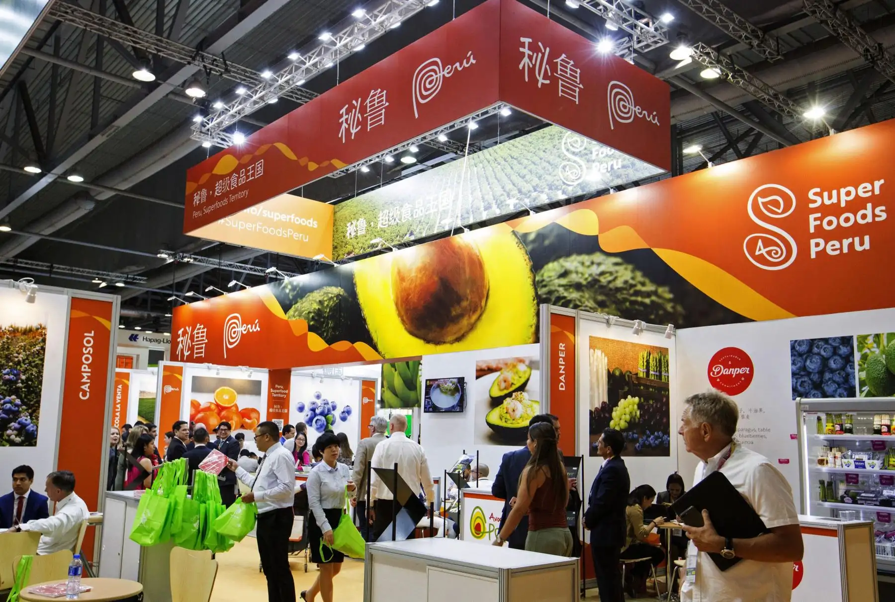 "Super Foods Perú" en Asia Fruit Logistica. EFE