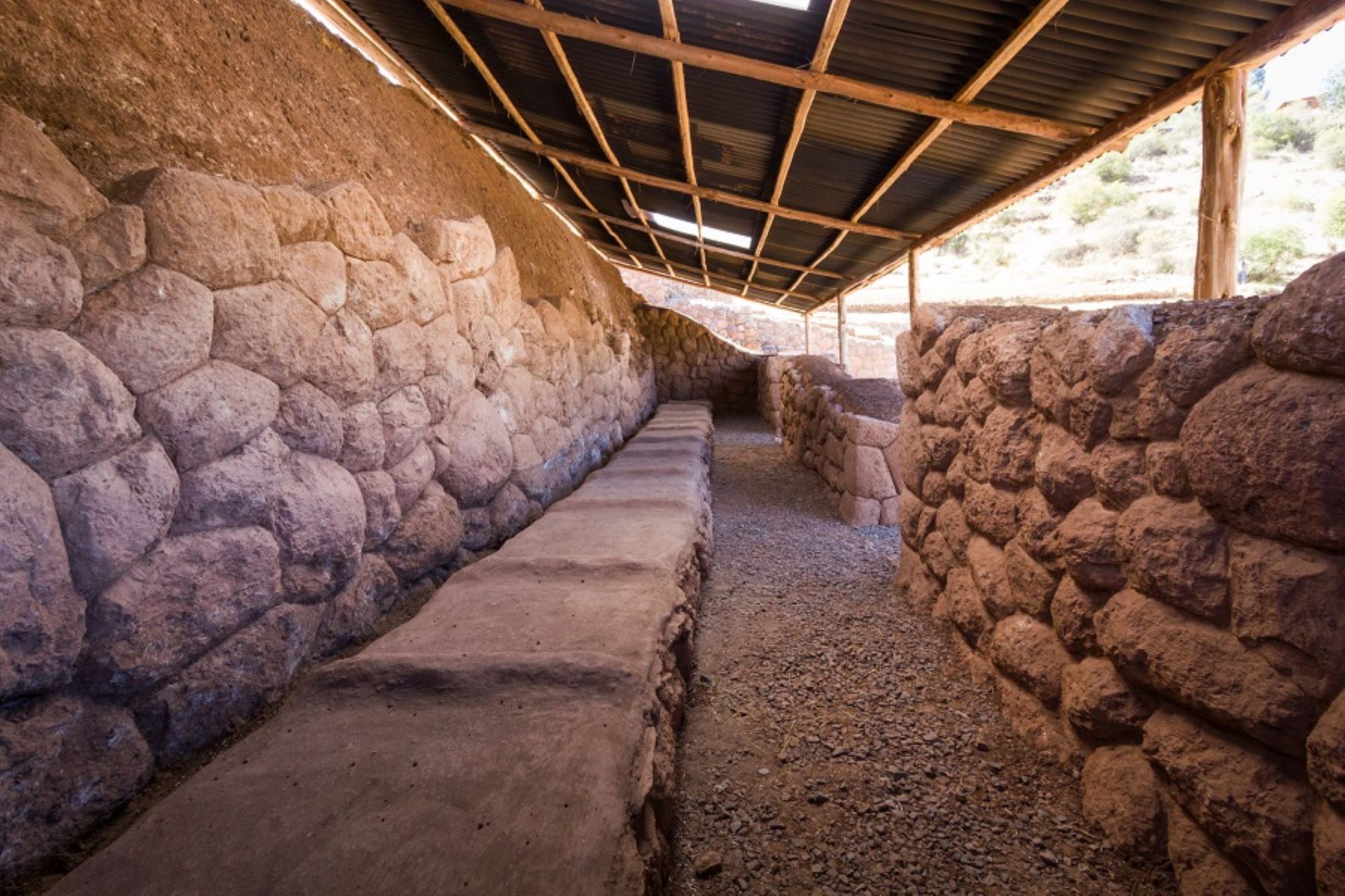 Concluyen trabajos de restauración en sitio arqueológico Inkilltambo, en Cusco. ANDINA