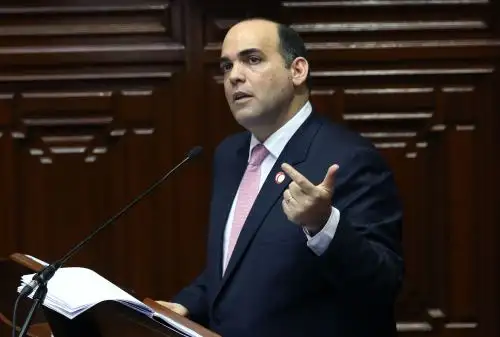 Presidente del Consejo de Ministros, Fernando Zavala.