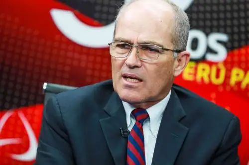 Presidente de Confiep, Roque Benavides. ANDINA/Carlos Lezama