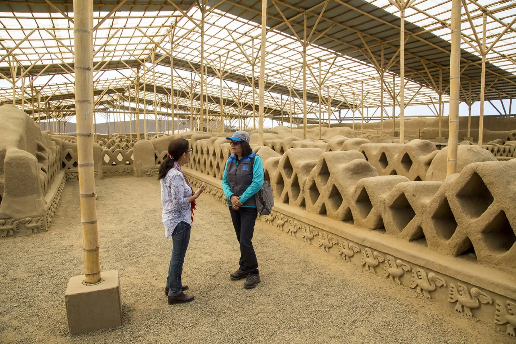 Unesco destaca los trabajos de prevención e inversión en Chan Chan. ANDINA