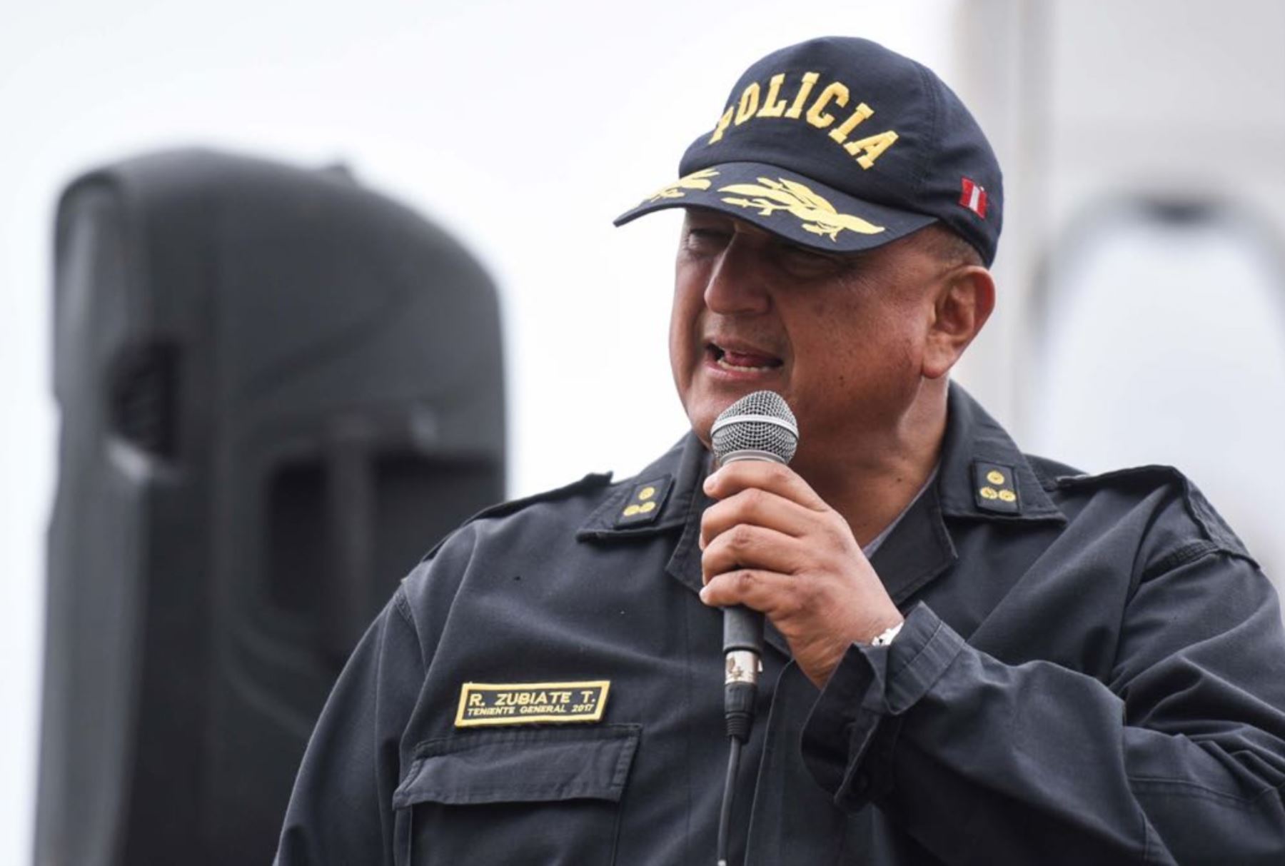 Nuevo Director de la Policía Nacional Richard Douglas Zubiate Talledo
