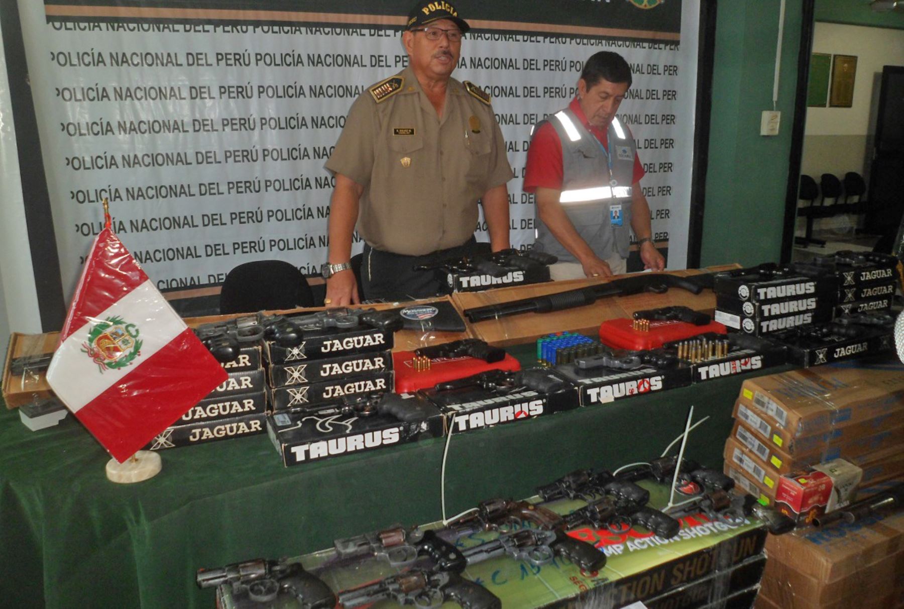 Sucamec incauta 342 armas de fuego en San Martín y Loreto