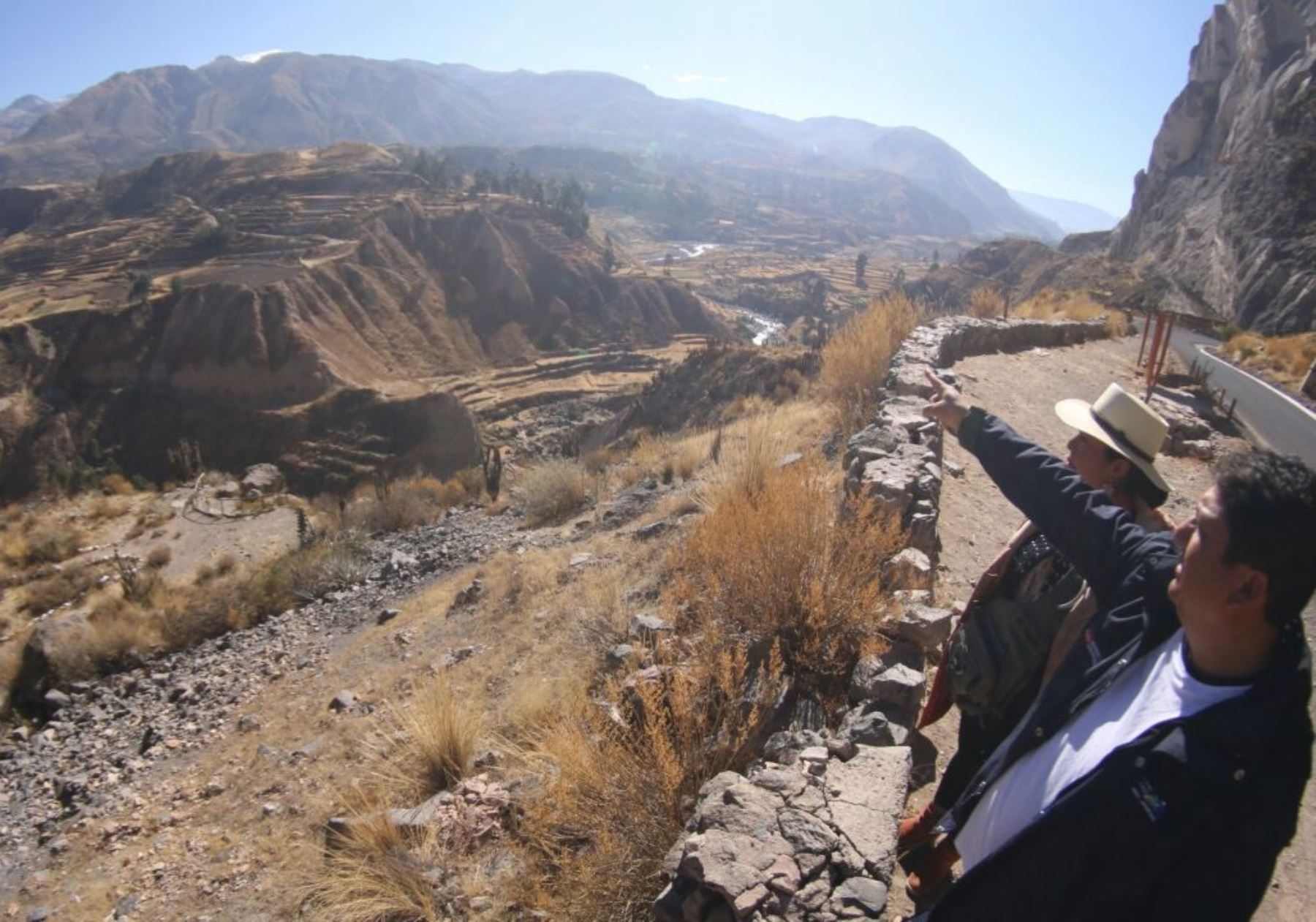 Porgama Sierra Azul rehabilitará lagunas en siete distritos de valle del Colca, en Arequipa. ANDINA