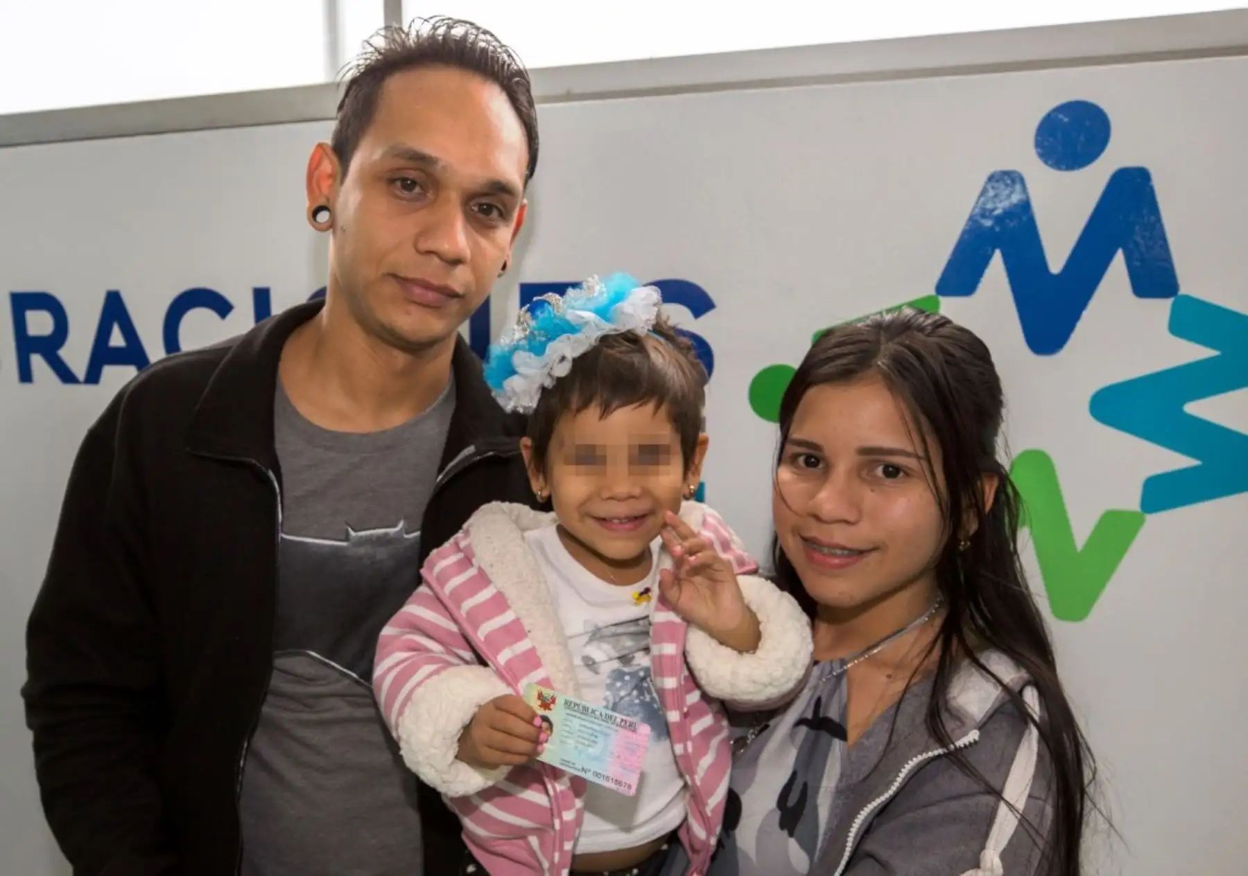 Niña venezolana con cáncer podrá recibir atención médica especializada en Perú. Foto: ANDINA/Difusión.