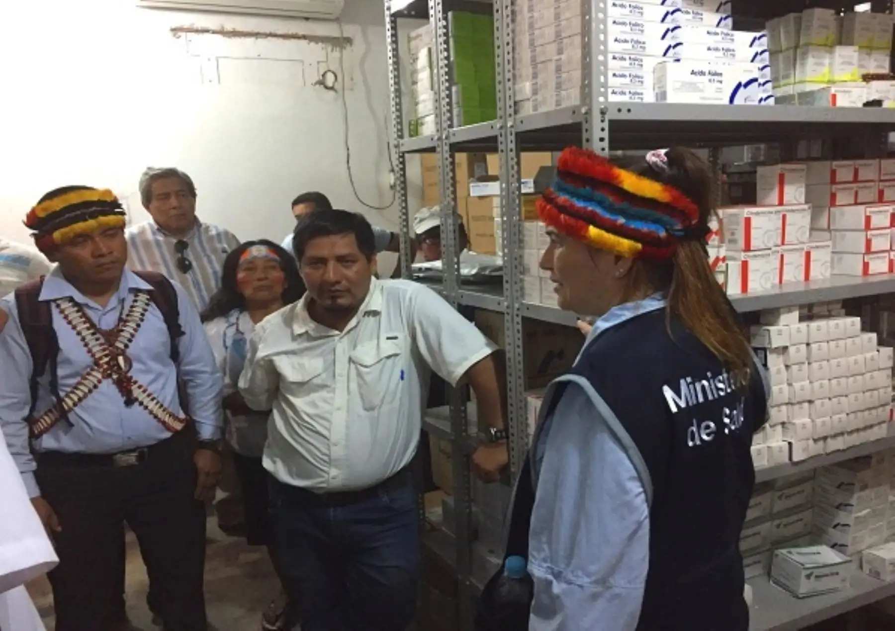 Ministerio de Salud entrega más de 220,000 medicamentos para combagtir la malaria en Datem del Marañón, Loreto. ANDINA/Difusión