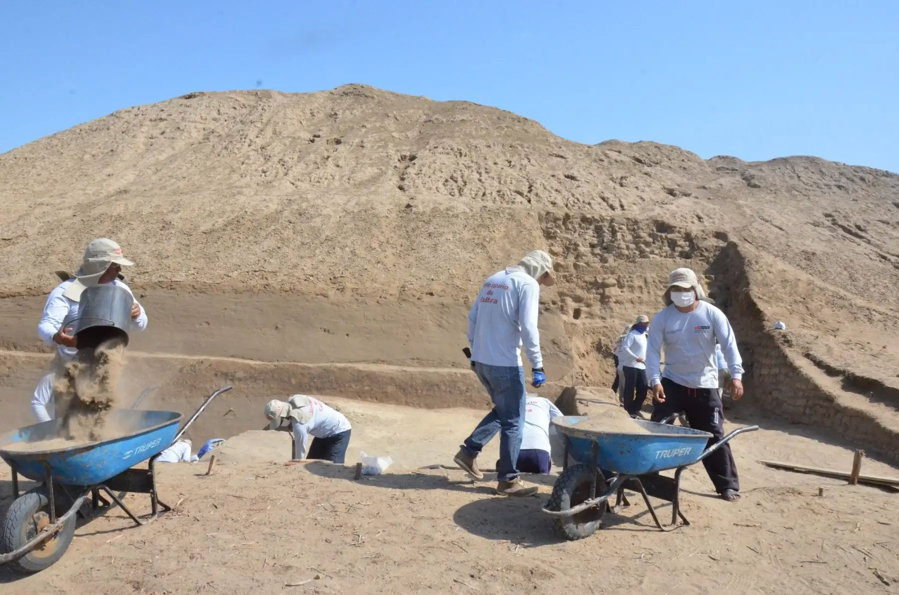 Iniciarán investigación arqueológica en complejo arqueológico de Túcume, en Lambayeque. ANDINA