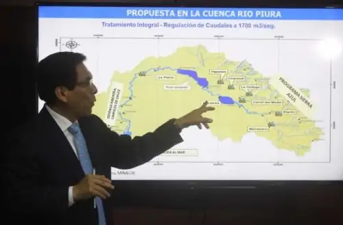 El Ministerio de Agricultura y Riego (Minagri) cuenta con un planteamiento integral para la cuenca del río Piura, que comprende una serie de obras de infraestructura hidráulica que evitarán futuros desbordes e inundaciones y con ello daños a la población y la economía regional, anunció el titular del sector, José Manuel Hernández