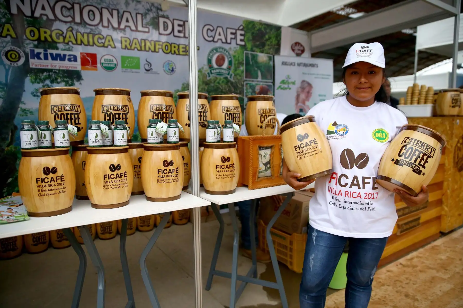 La historia que llevó a Villa Rica tener el mejor café del mundo. ANDINA/Luis Iparraguirre