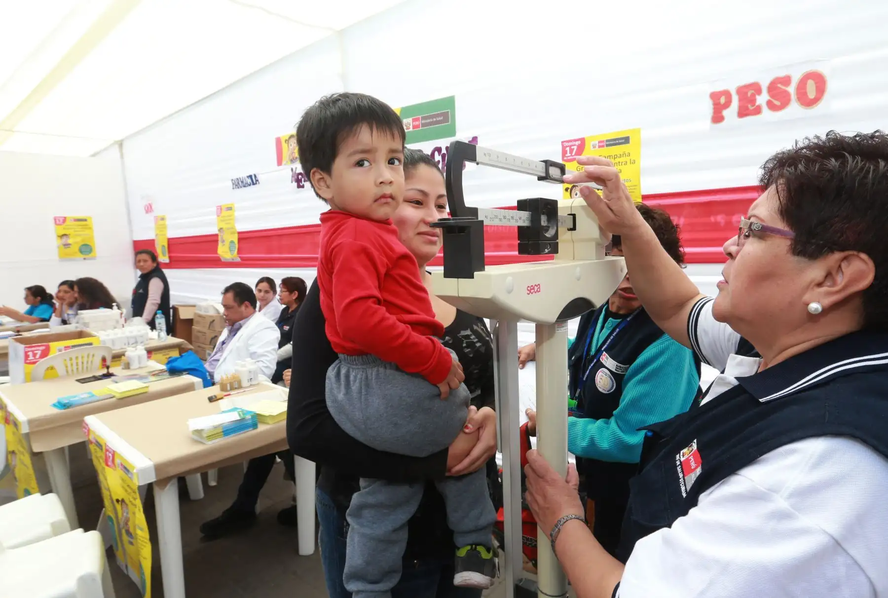El compromiso del Gobierno es reducir la anemia infantil de 43 % a 19 % al 2021, anunció el presidente del Consejo de Ministros, César Villanueva. ANDINA/Difusión