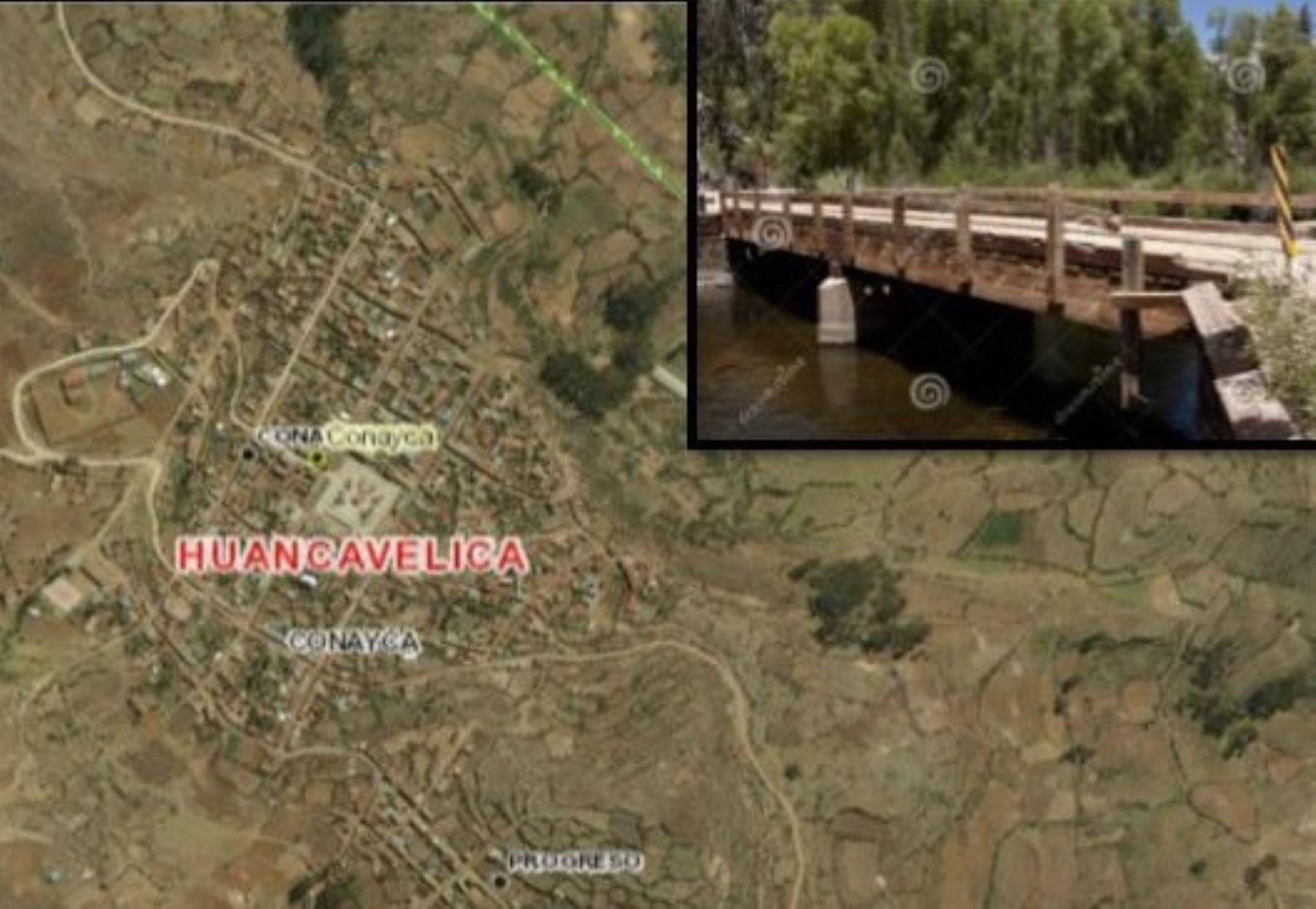 Puente Rumichaca a punto de colapsar debido a las lluvias y al desgaste por su construcción rústica.