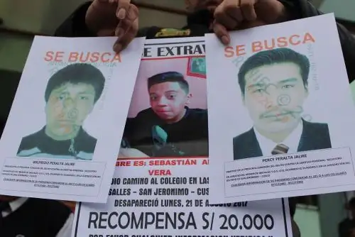 Fiscalía de Cusco solicitará prisión preventiva para asesinos de escolar. ANDINA/Percy Hurtado