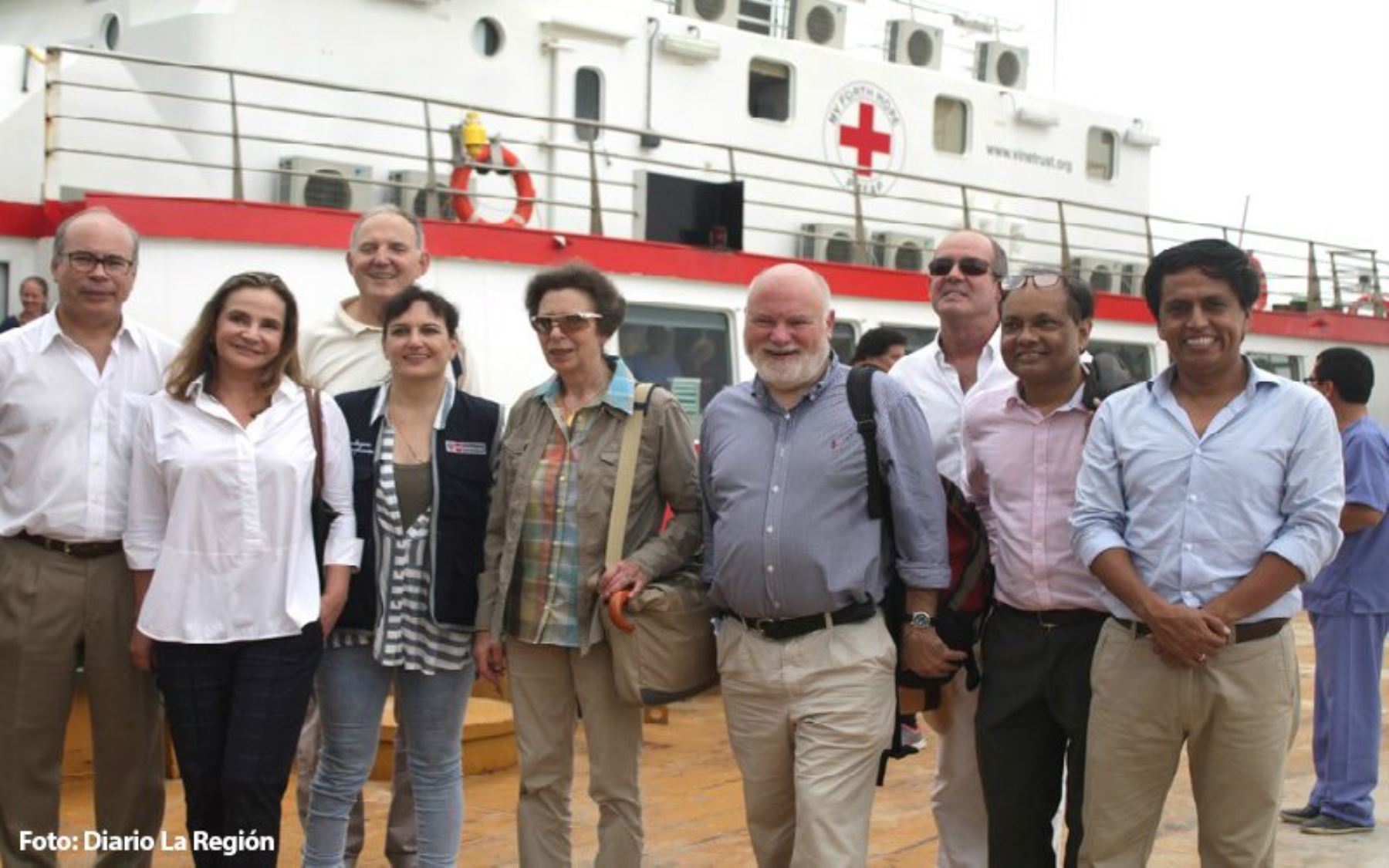 Cancillería destaca la visita de la princesa Ana a la ciudad de Iquitos, Loreto. Foto: Diario La Región
