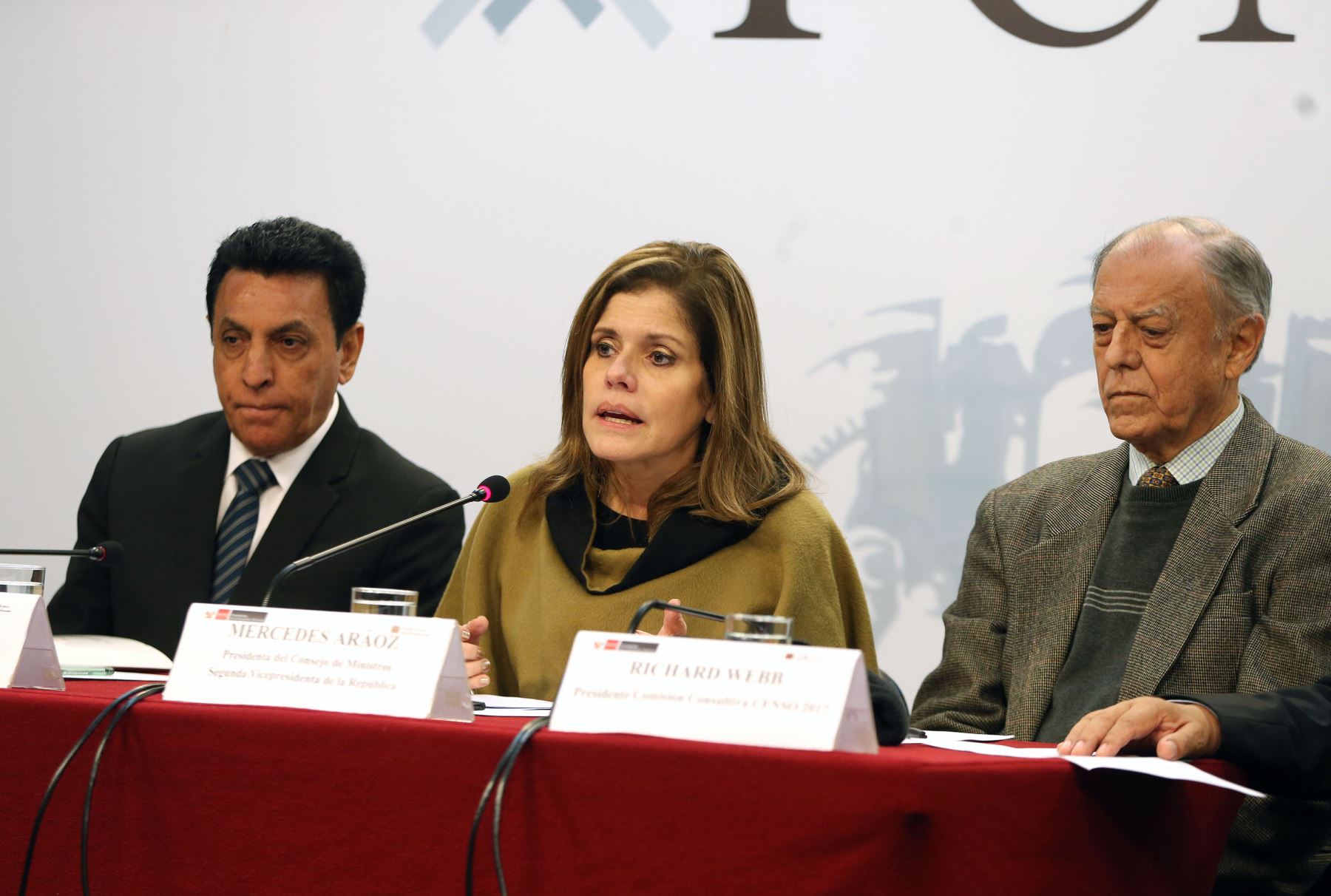 Jefa del Gabinete Ministerial, Mercedes Aráoz. Foto: ANDINA/Vidal Tarqui
