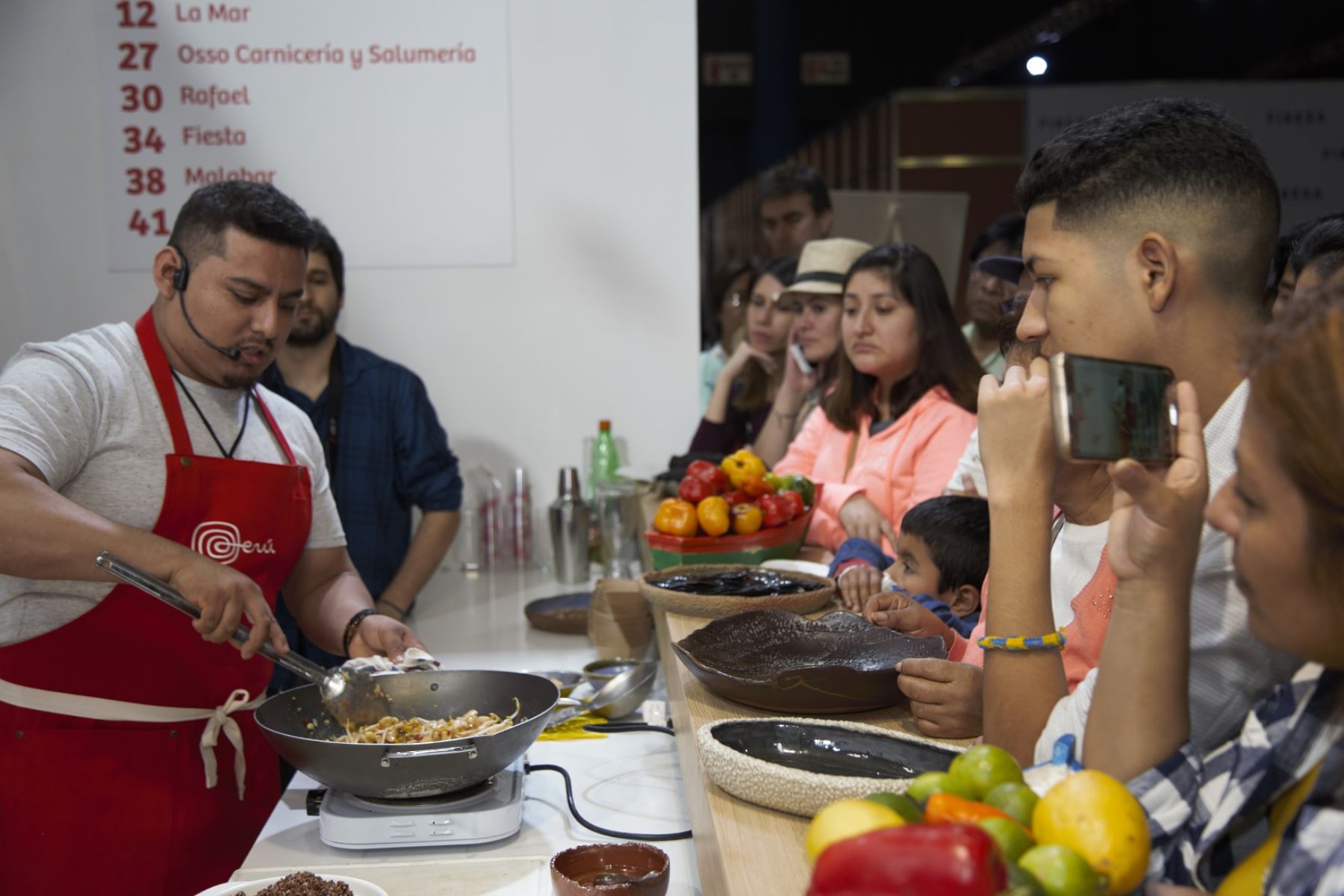 Chefs peruanos se lucieron en Buenos Aires. Foto: Difusión
