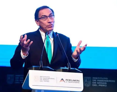 Vicepresidente Martín Vizcarra. Fuente: Perumin