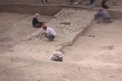 Hallan evidencias del colapso de la época mochica en sitio arqueológico Santa Rosa, en Lambayeque. ANDINA