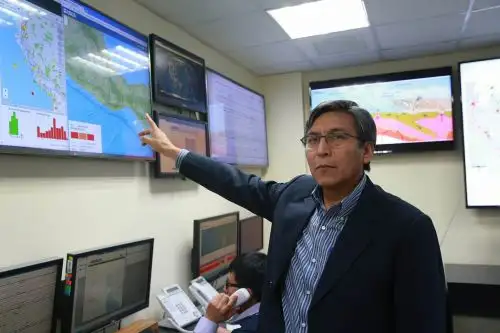Director del Instituto Geofísico del Perú, Hernando Tavera.