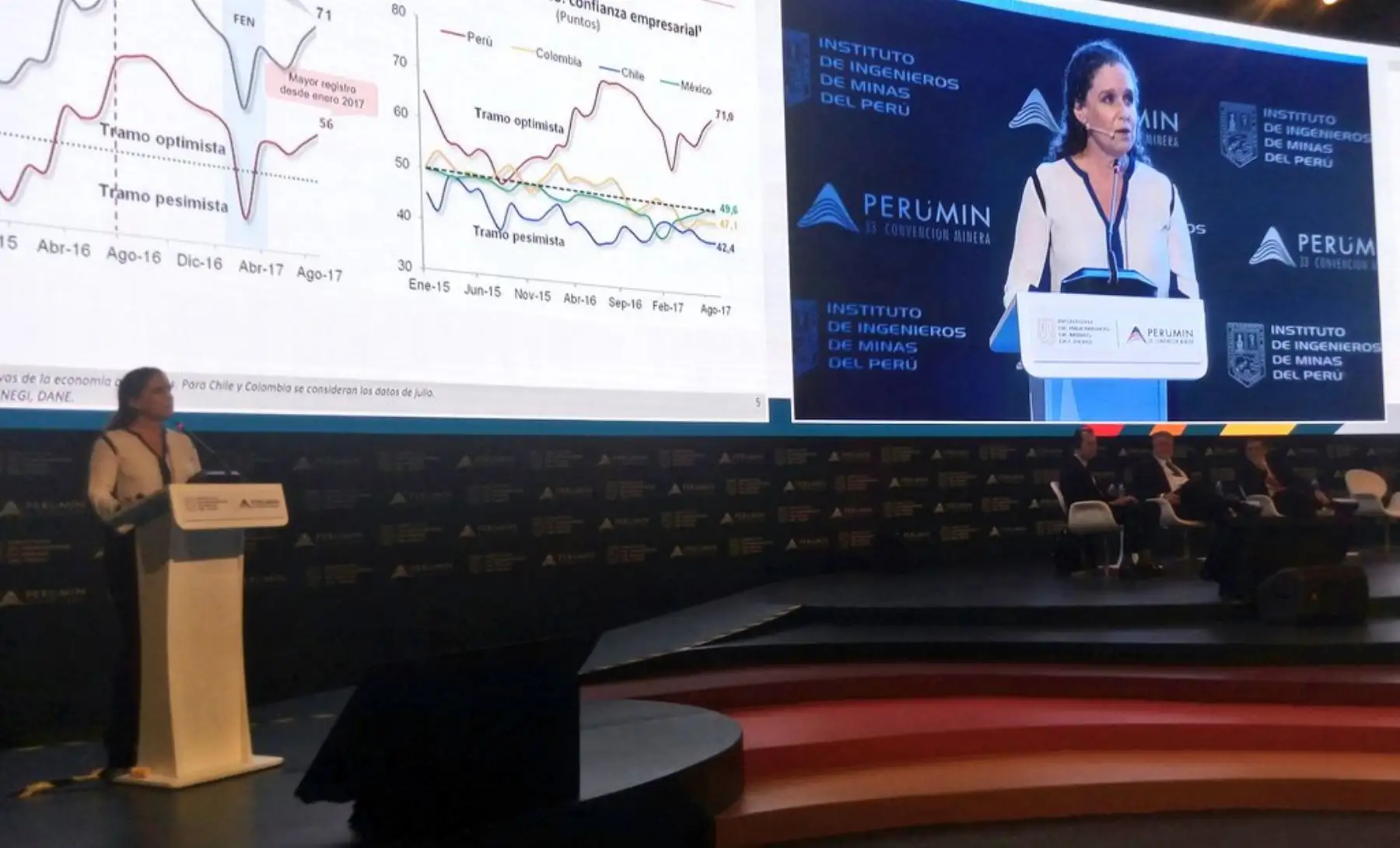 Ministra de Economía y Finanzas, Claudia Cooper. Fuente: MEF