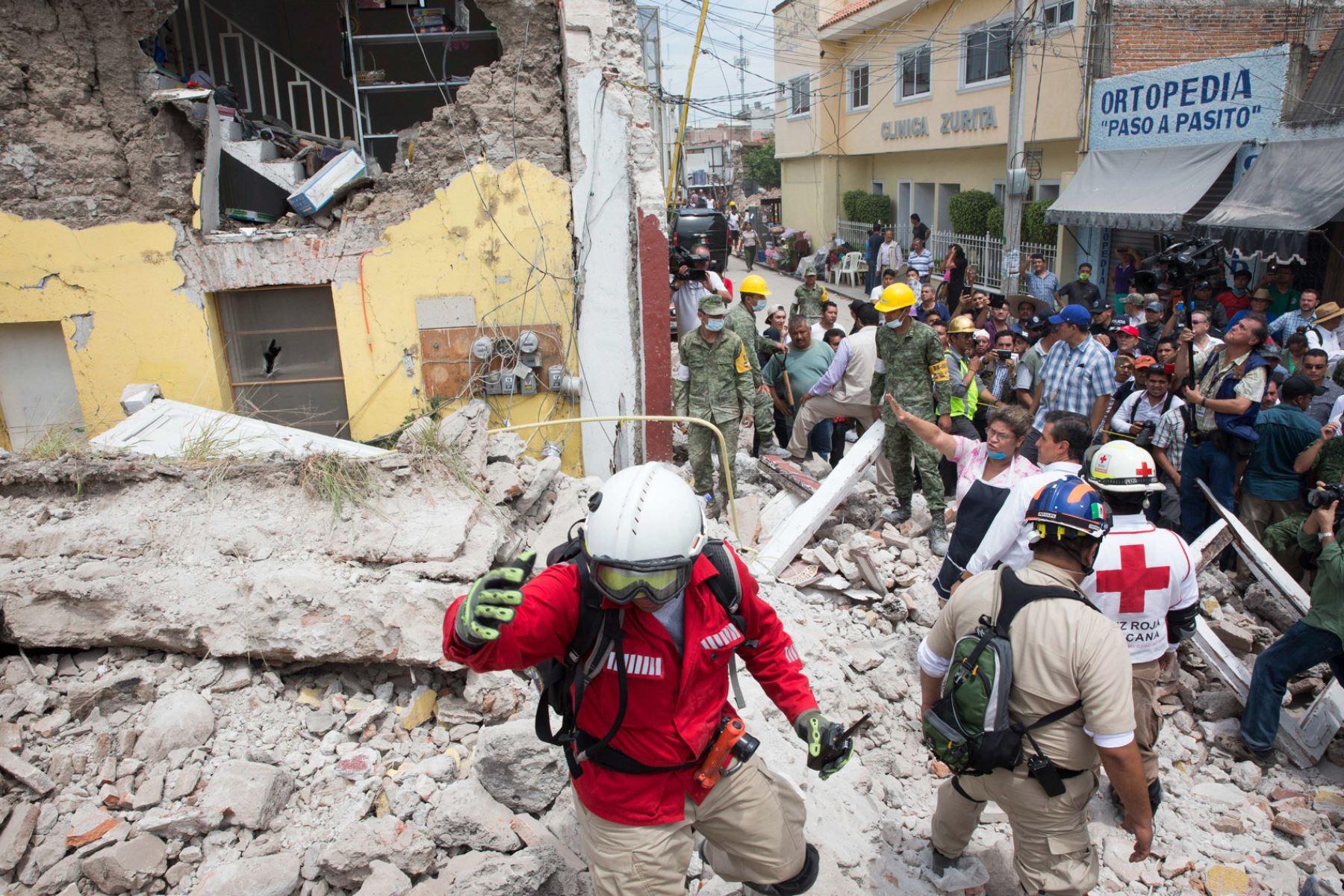 Terremoto en  México Foto: EFE